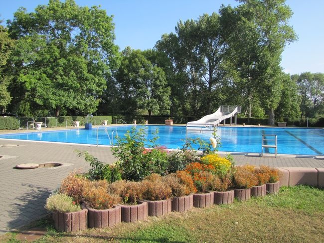 Das Schwimmbad in Alsleben