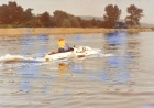 Speedbootrennen auf der Saale in Alsleben