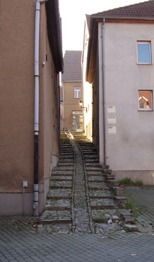 die humpeltreppe in Alsleben