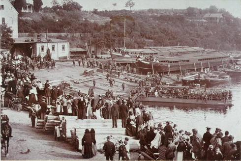 Schiffswerft SchÃ¼tze um 1900