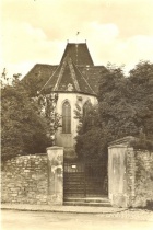 Alsleben - Dorfkirche St. Gertrud von der Breite aus