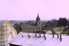 Blick vom Silo zur Stadtkirche