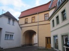 Das Burgtor - Saaltor von der Grabenstraße aus