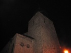 Die ev. Kirche St. Cäcilie bei Nacht