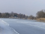 Anfang März 2018 - Eisgang auf der Saale