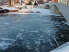 Eisgang Anfang Februar 2012 - Foto D. Jungmann