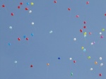 Flug der Luftballons