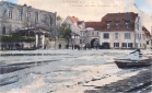 Alsleben Saalplatz - Hochwasser um 1909