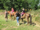 Ponyreiten beim Sommerfest